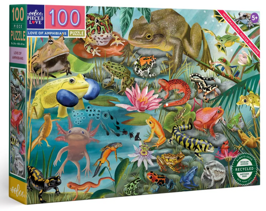 Love of Amphibians 100 pc. Puzzle