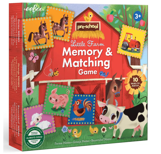 Pre-School Little Farm Matching Game