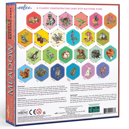 Life in a Meadow Matching Game