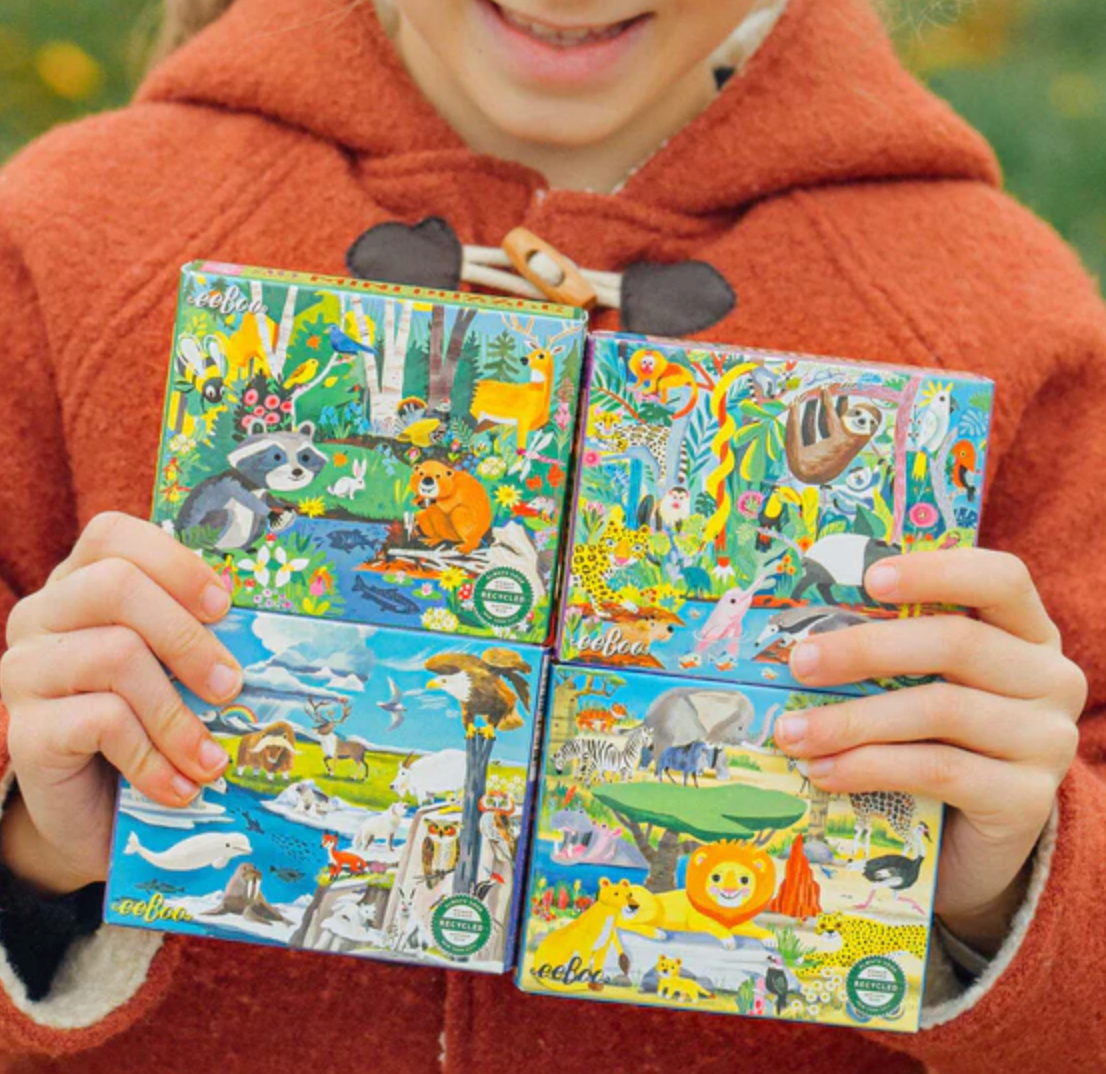 Wild Habitats Mini Puzzle Assortment