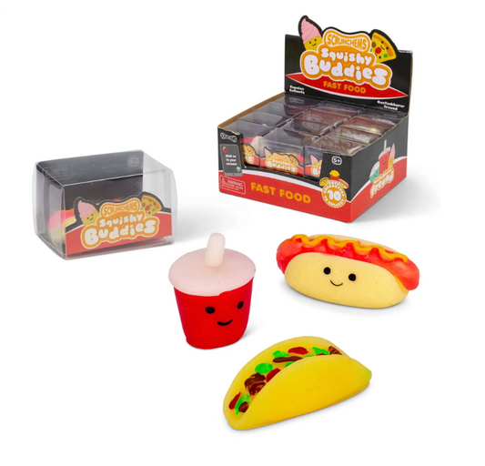 Scrunchems Squishy Buddies - Fast Food