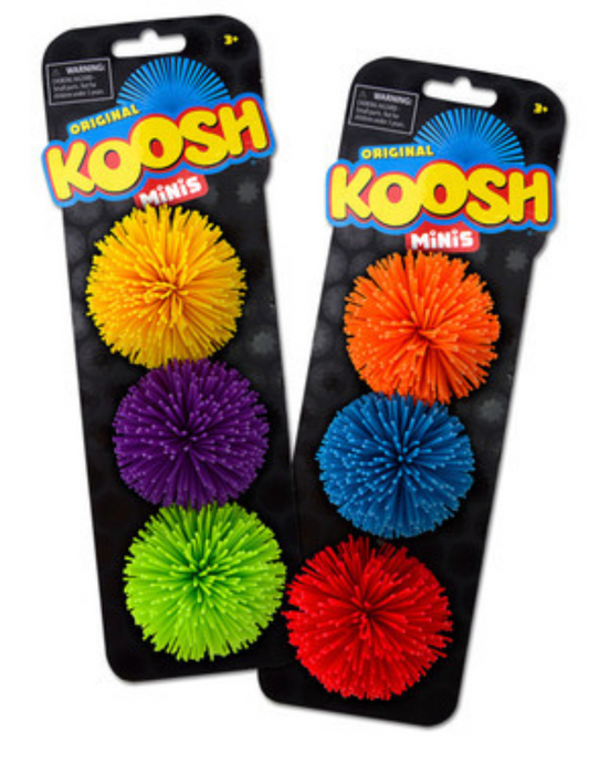 Koosh 3 Pack Mini Ball Set