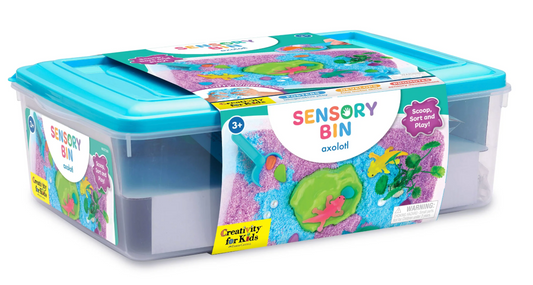 Sensory Bin - Axolotl