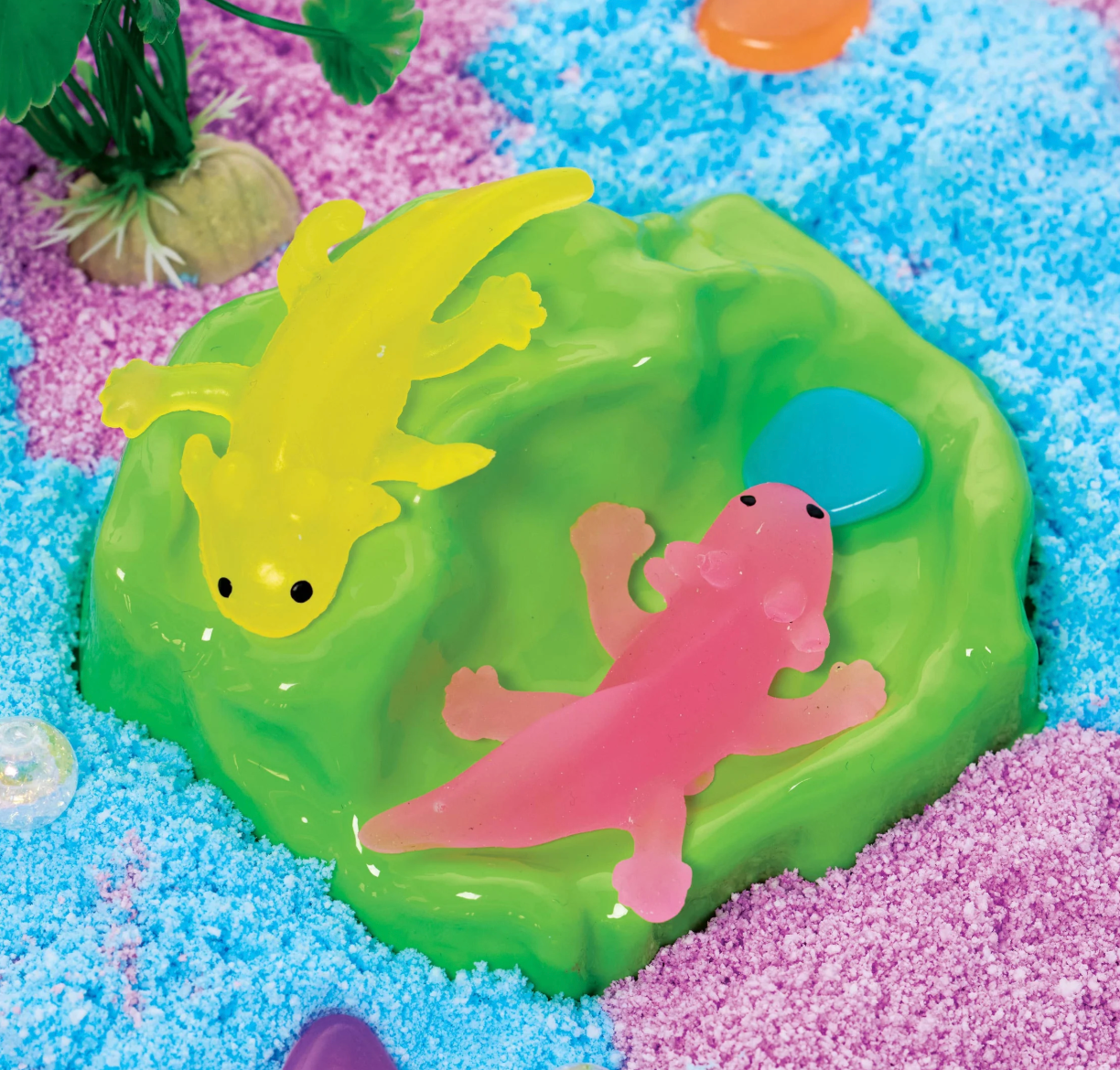 Sensory Bin - Axolotl