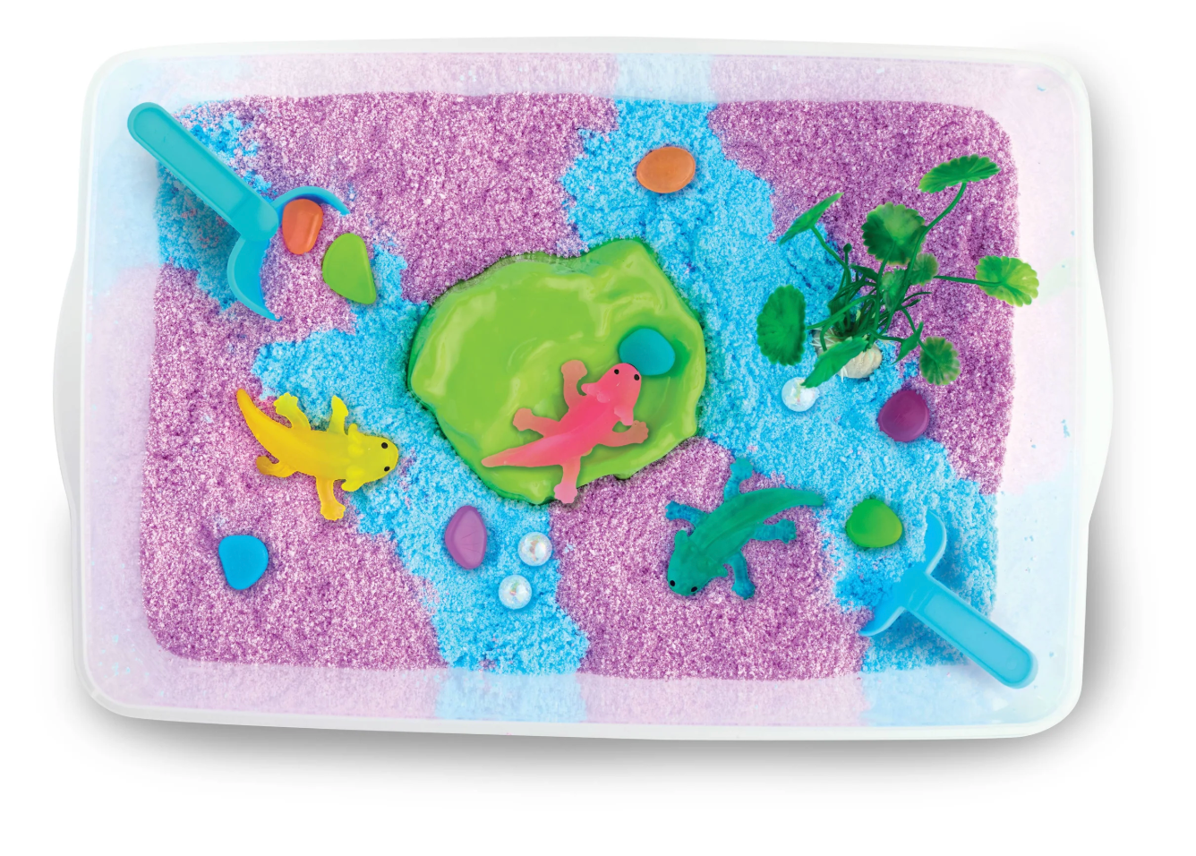 Sensory Bin - Axolotl