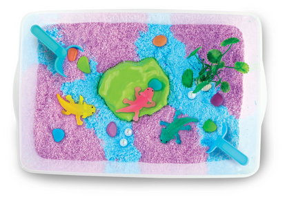 Sensory Bin - Axolotl
