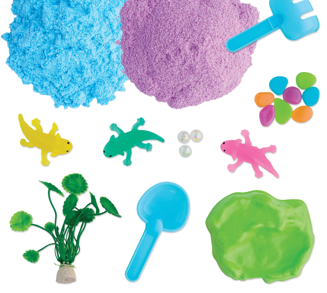 Sensory Bin - Axolotl