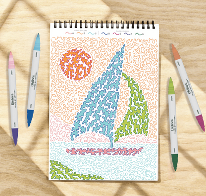 FlowArt Trace-by-Letter - Pack Your Bags