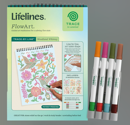 Trace-by-Line - Woodland Whimsy