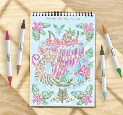 FlowArt Trace-by-Line - Woodland Whimsy