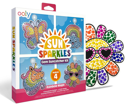 Sun Sparkles Gem Suncatcher Kit - Rainbow Magic