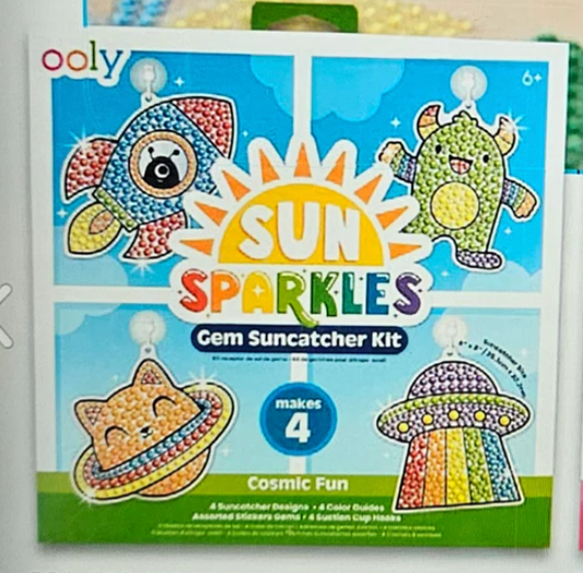 Sun Sparkles Gem Suncatcher Kit - Cosmic Fun