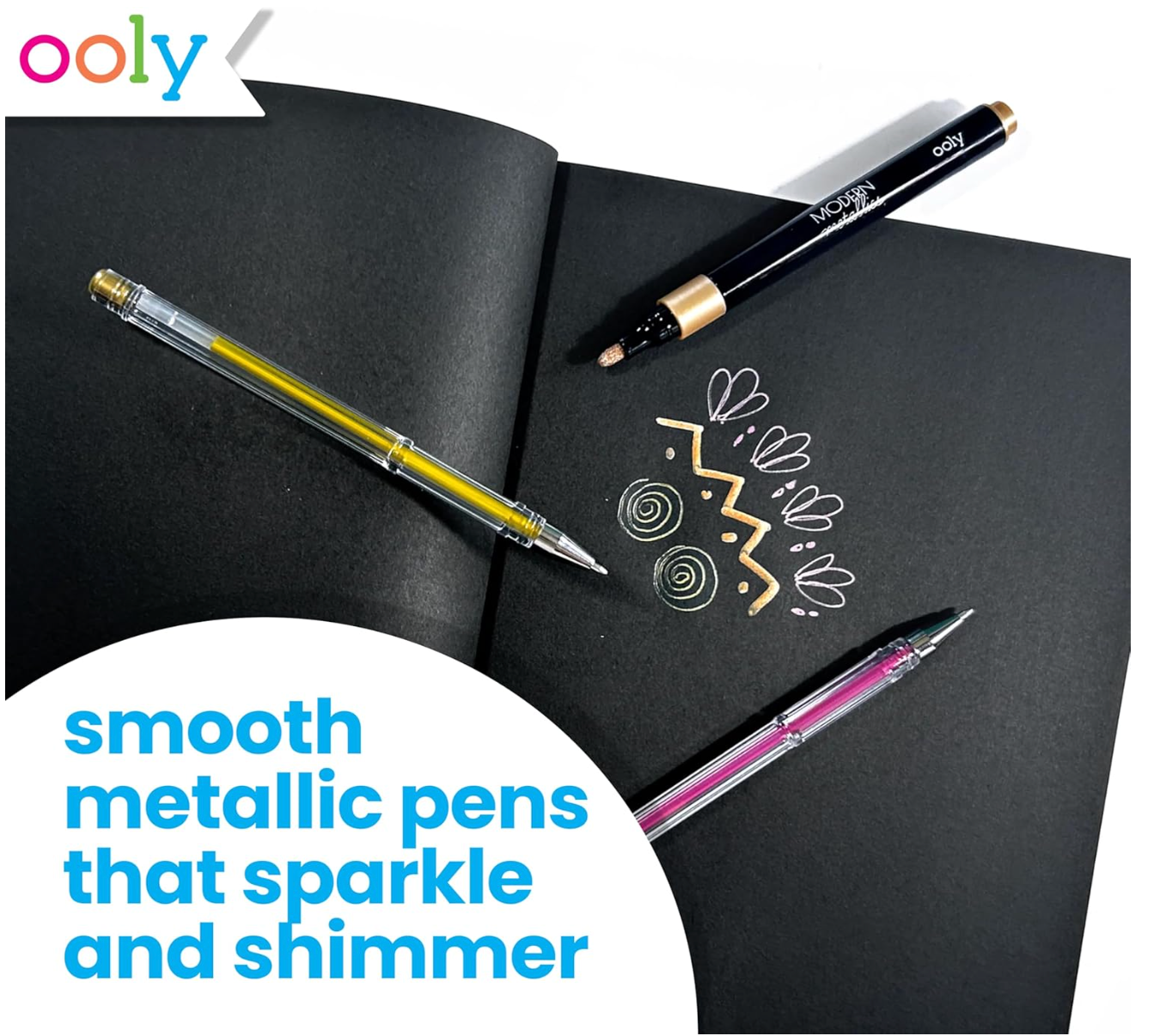 Modern Metallics DIY Sketchbook Kit