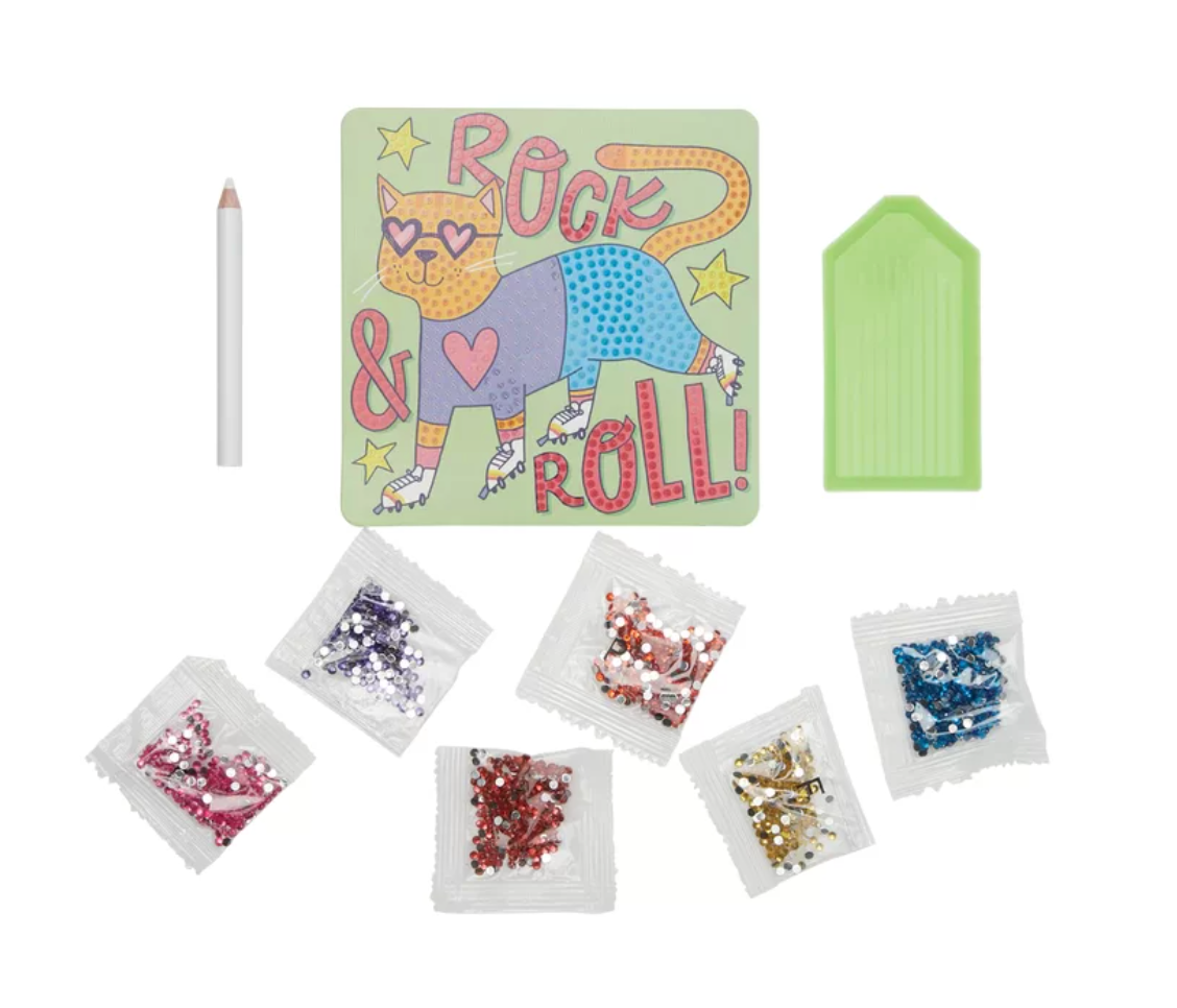 Razzle Dazzle DIY Mini Gem Art Kit - Rolling Rocker