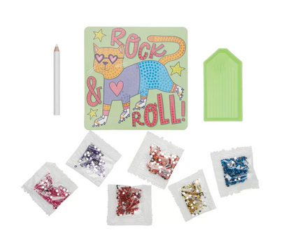 Razzle Dazzle DIY Mini Gem Art Kit - Rolling Rocker