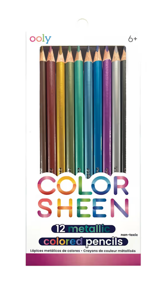 Color Sheen Metallic Colored Pencils