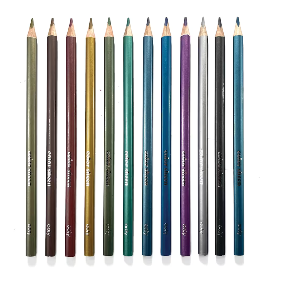 Color Sheen Metallic Colored Pencils