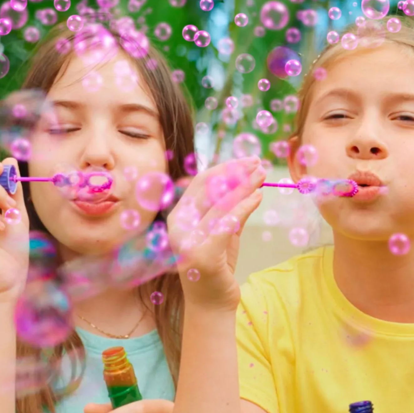Poppincolorz 2-Pack Pink & Blue Tube