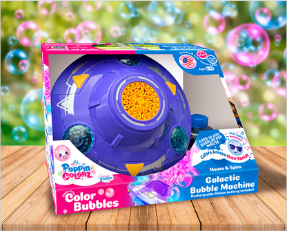 Poppincolorz Galactic Bubble Machine
