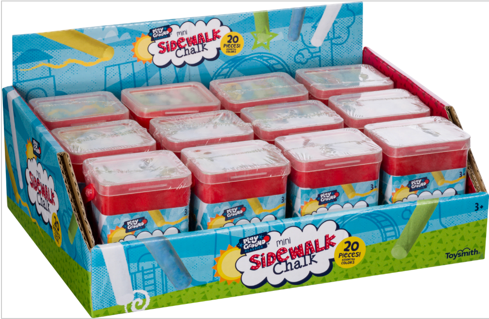 Playground Classics Mini Sidewalk Chalk