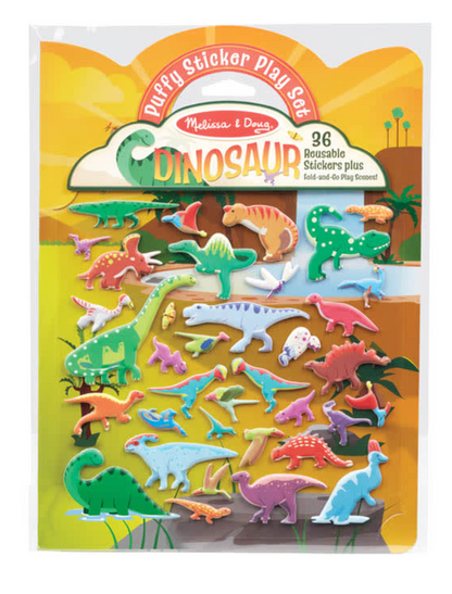 Puffy Sticker Play Set - Dinosaur