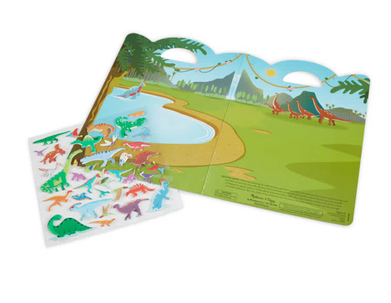 Puffy Sticker Play Set - Dinosaur