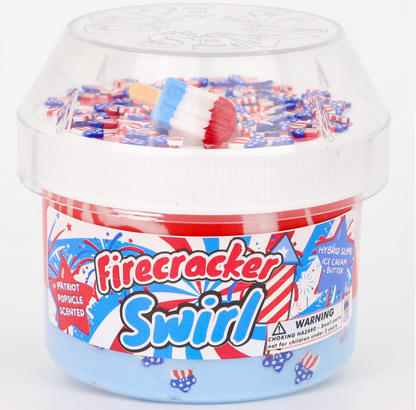 Firecracker Swirl Slime