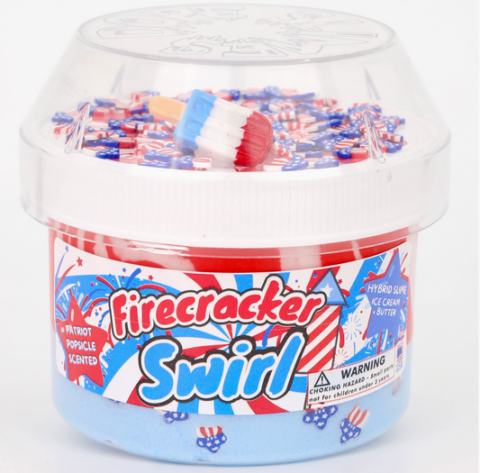 Firecracker Swirl Slime