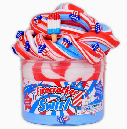 Firecracker Swirl Slime