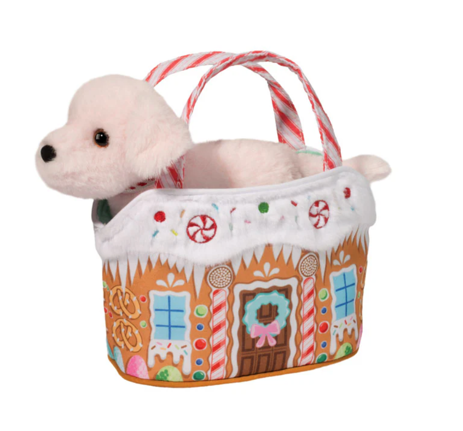 Candy Lane Sak with Pink Dog