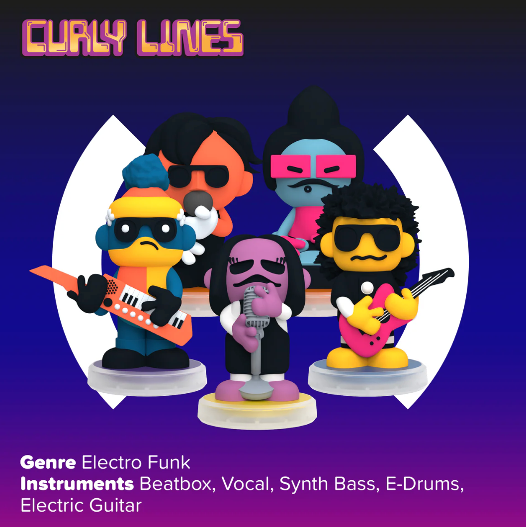 Loops Lab Curly Lines - City Beats Band