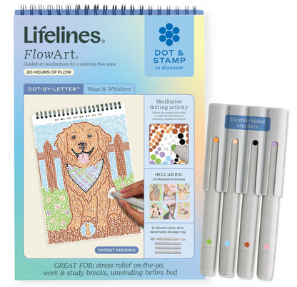 FlowArt Dot-by-Letter - Wags & Whiskers