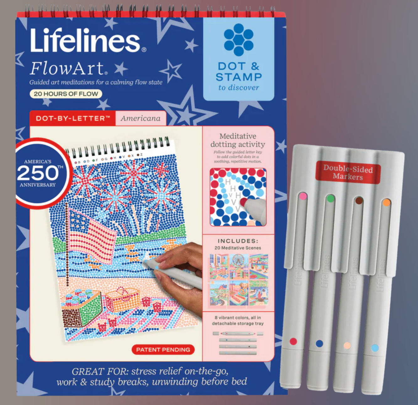 FlowArt Dot-by-Letter - Americana