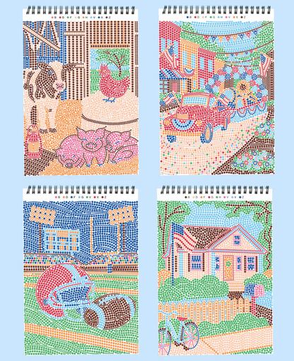 FlowArt Dot-by-Letter - Americana