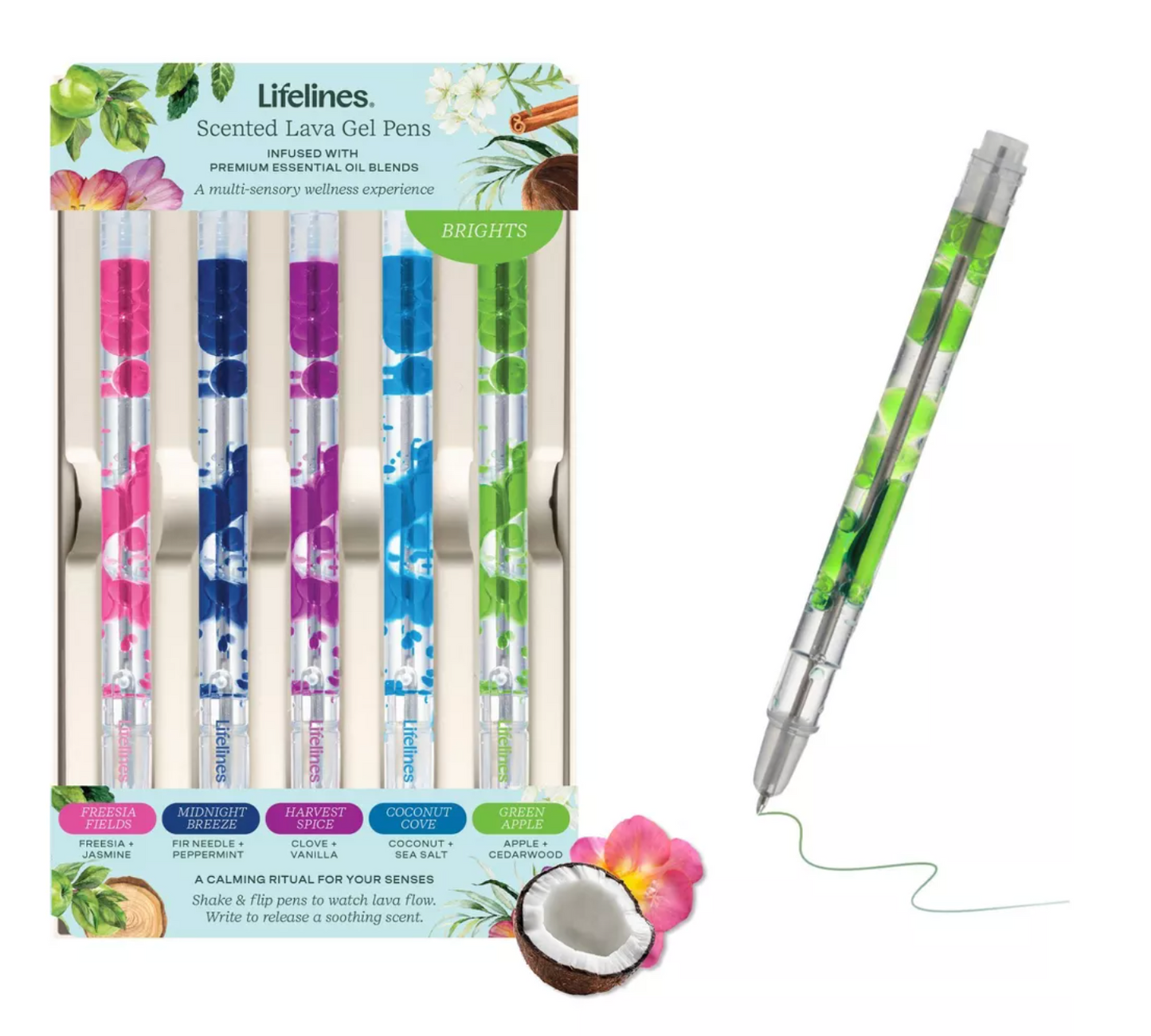 Scented Lava Pen 5 Pack - Brights