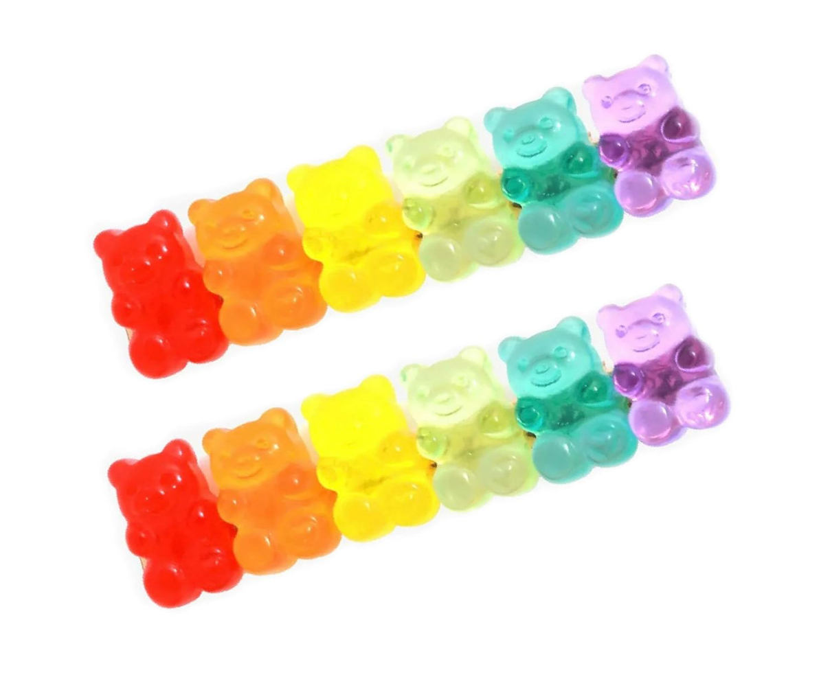 Gummy Bear Hair Clips