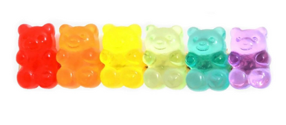 Gummy Bear Hair Clips