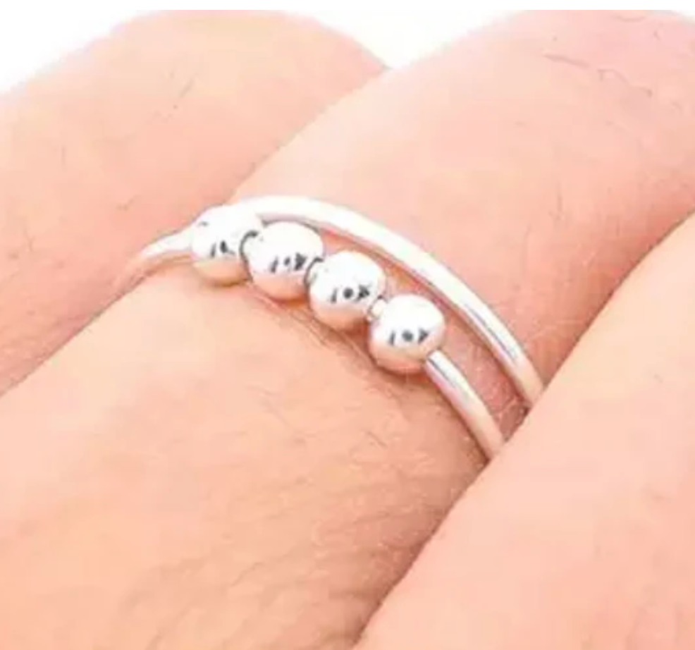 Fidget Gold Ring
