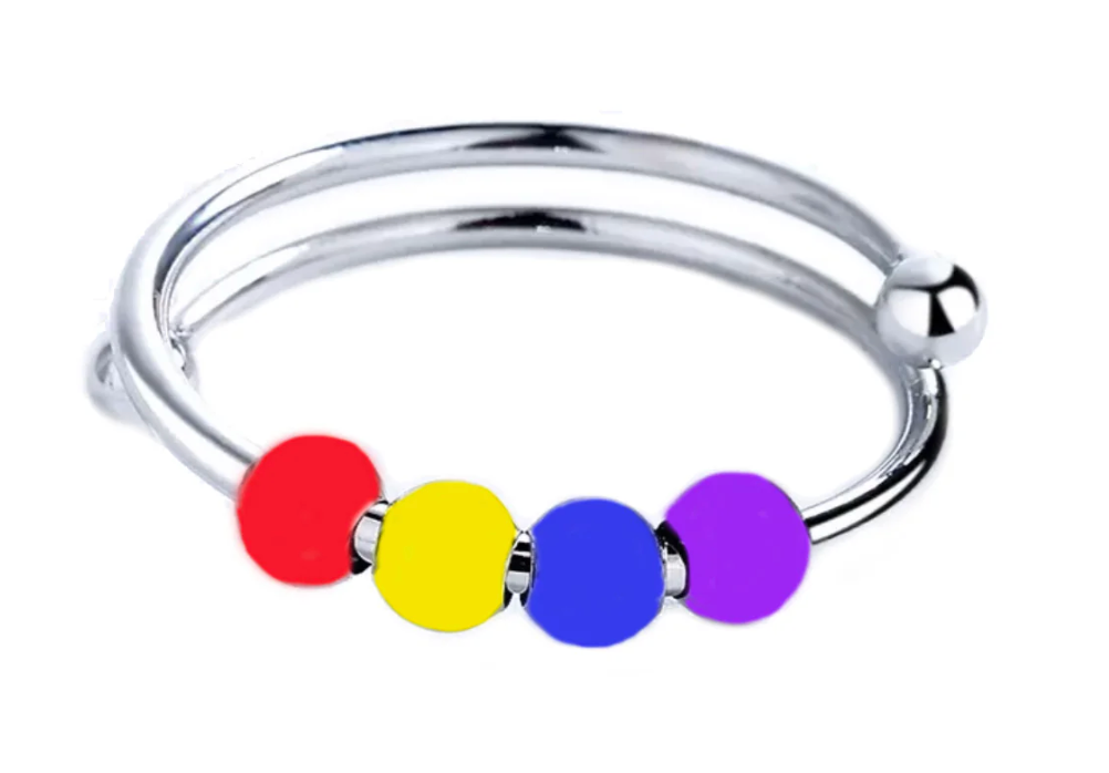 Fidget Rainbow Ring