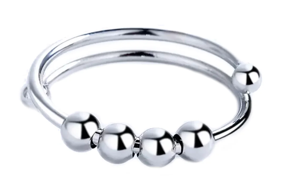 Fidget Silver Ring