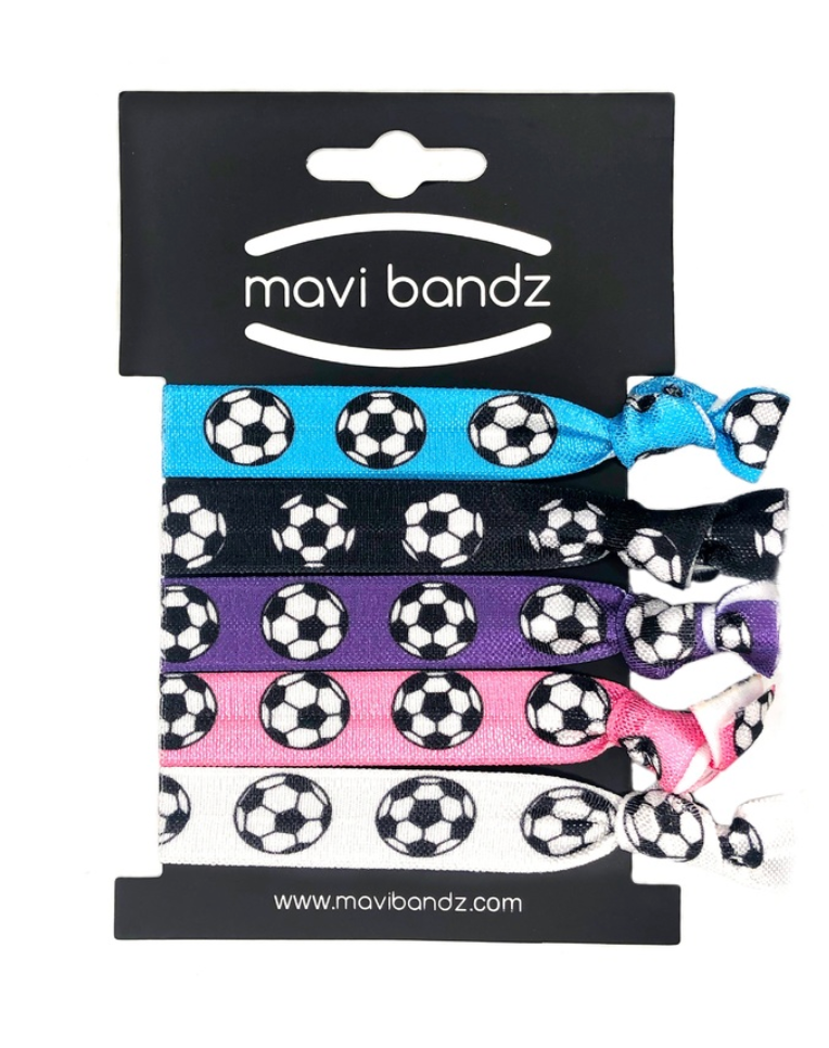 Soccer Hair Ties