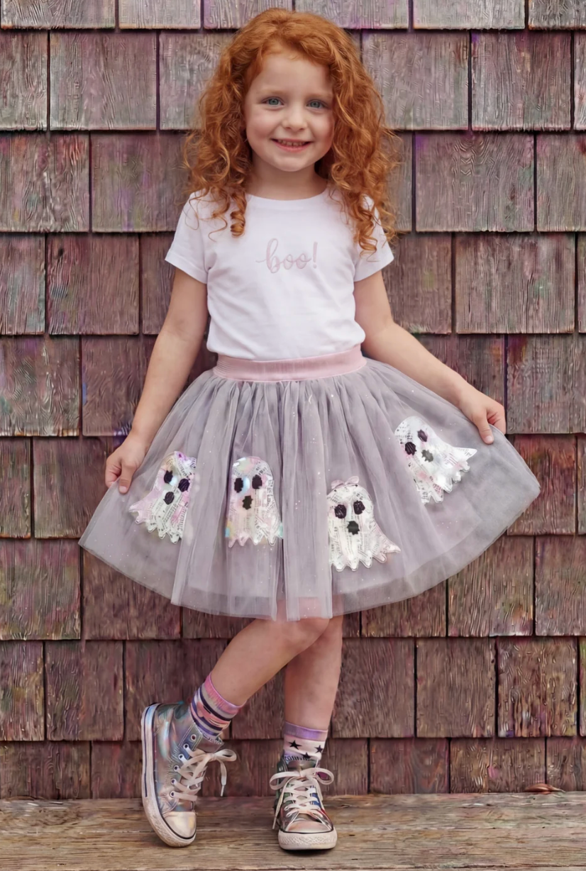 Glam Ghost Skirt, Size 4-6