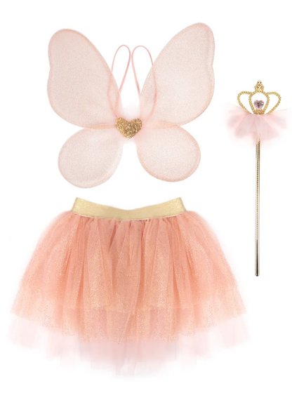 Royal Fairy Princess Skirt Set, Size 4-6 - Pink