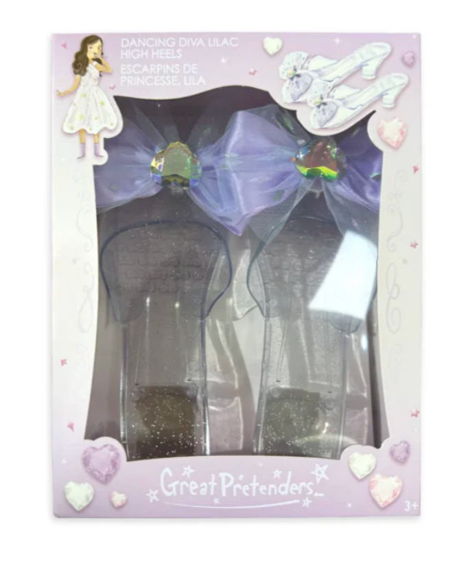 Dancing Diva Lilac High Heels