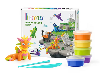 Hey Clay Dragon Island