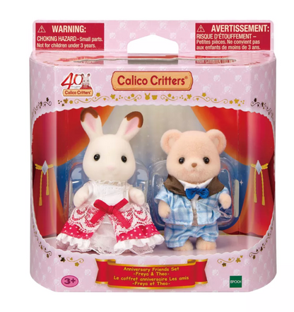 Calico Critters 40th Anniversary Friends - Freya & Theo