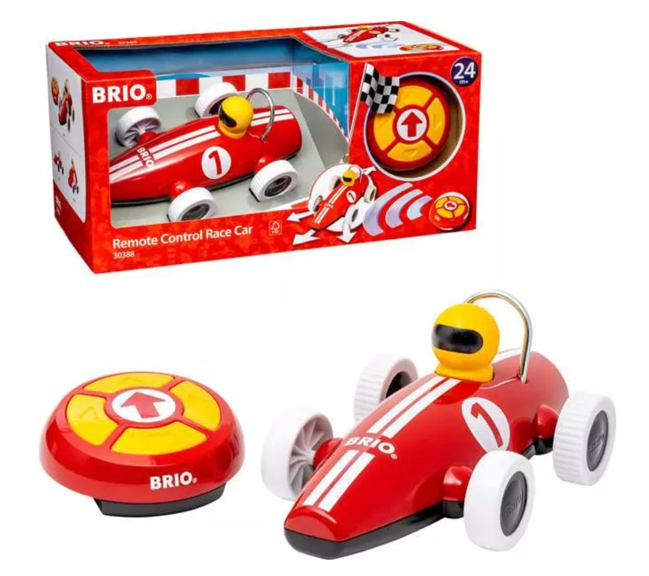 R/C Race Car - Red