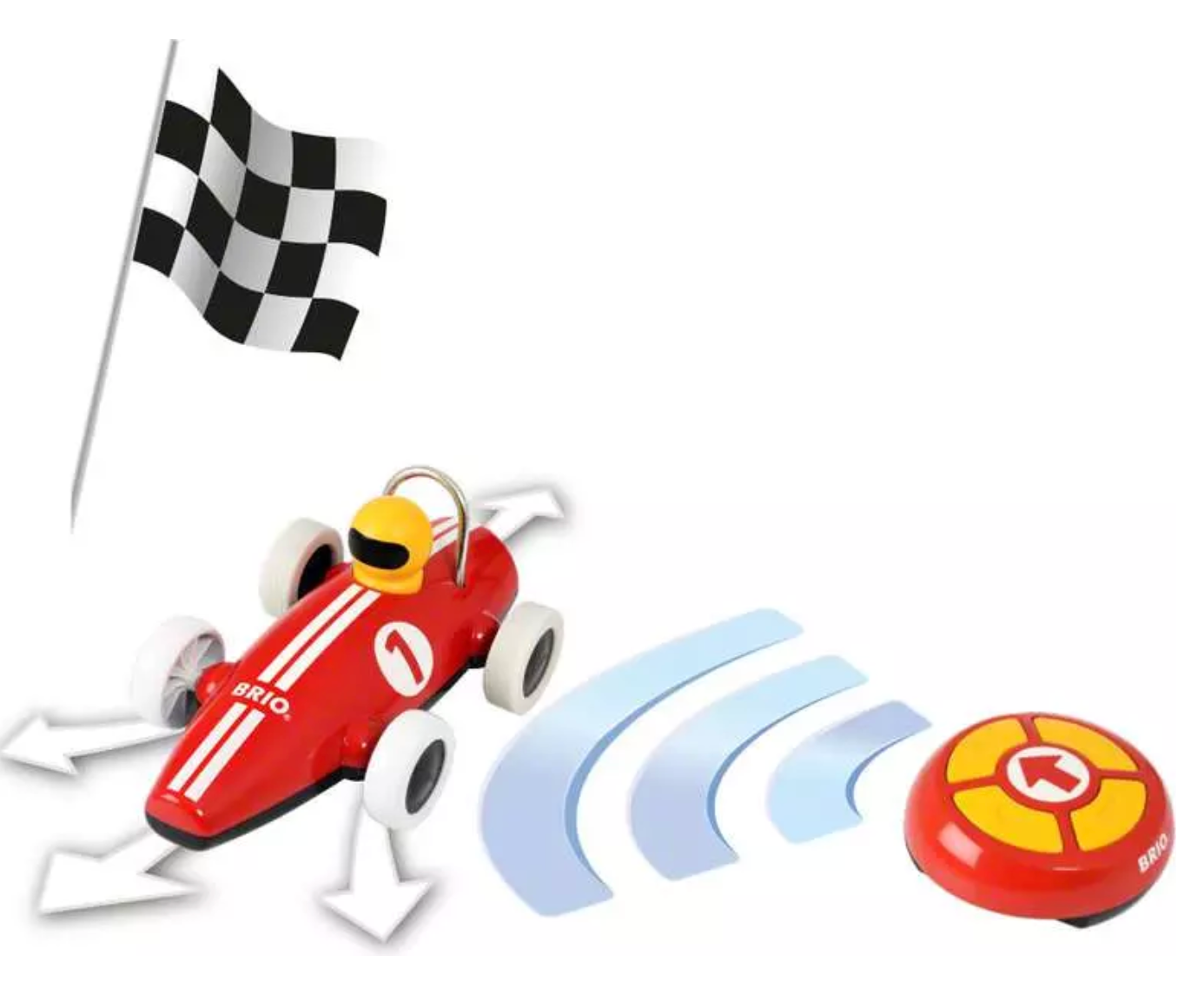 R/C Race Car - Red