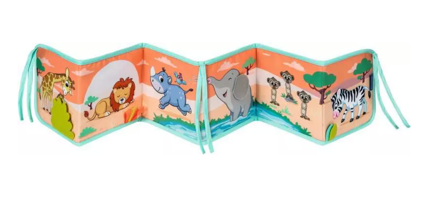 Tummy Time Book: Wild Animals