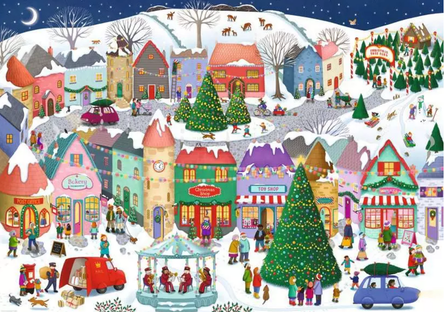 Christmas Town 1000 pc. Puzzle